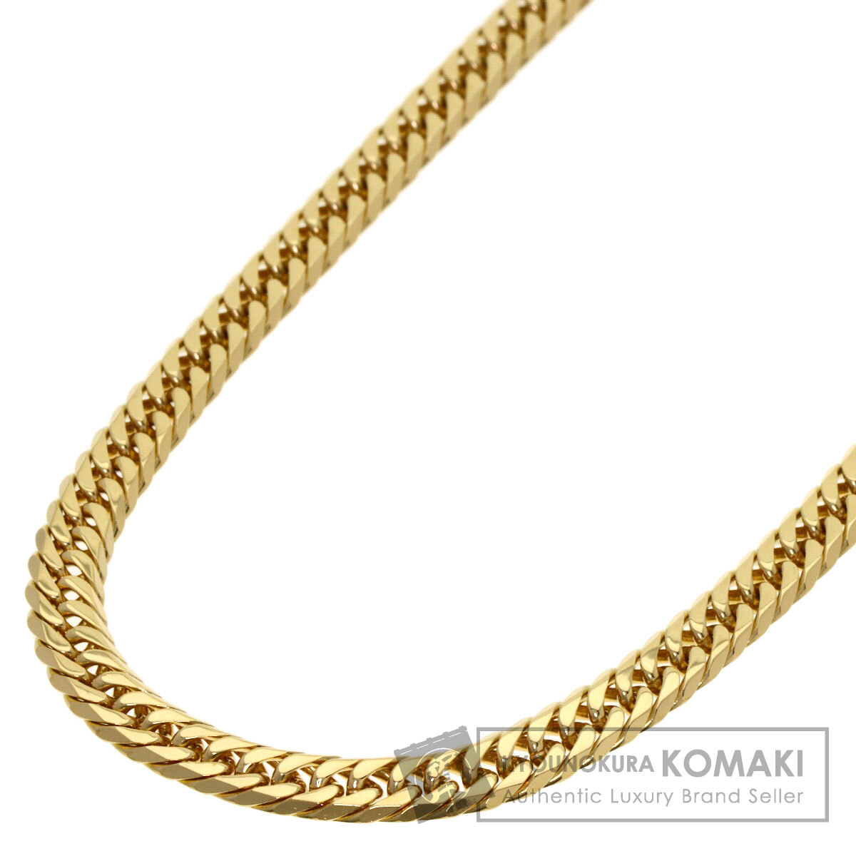 喜平 キヘイ 6面 ダブル 首飾り K18黄色ゴールド 29.7g メンズ 【中古】