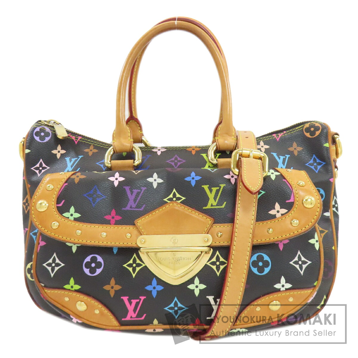 ルイヴィトン M40215 リタ ハンドバッグ モノグラムマルチカラーキャンバス レディース 【中古】【LOUIS VUITTON】