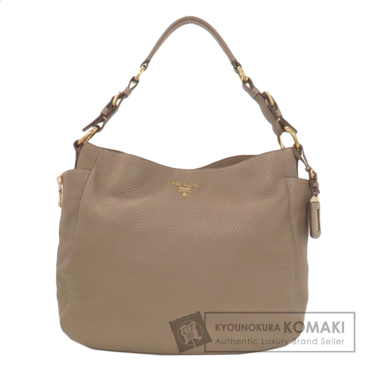 【Specialcoupon客体商いもの 6/5～6/11 0:59迄】プラダ 一肩先 トートバッグ 子ウシ レディース 【中古】【PRADA】
