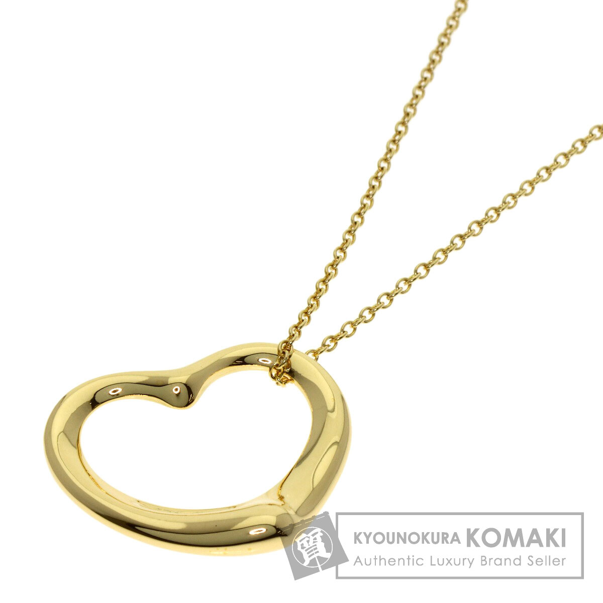 楽天市場】□ティファニー【Tiffany＆Co.】K18YG/750 オープンハート