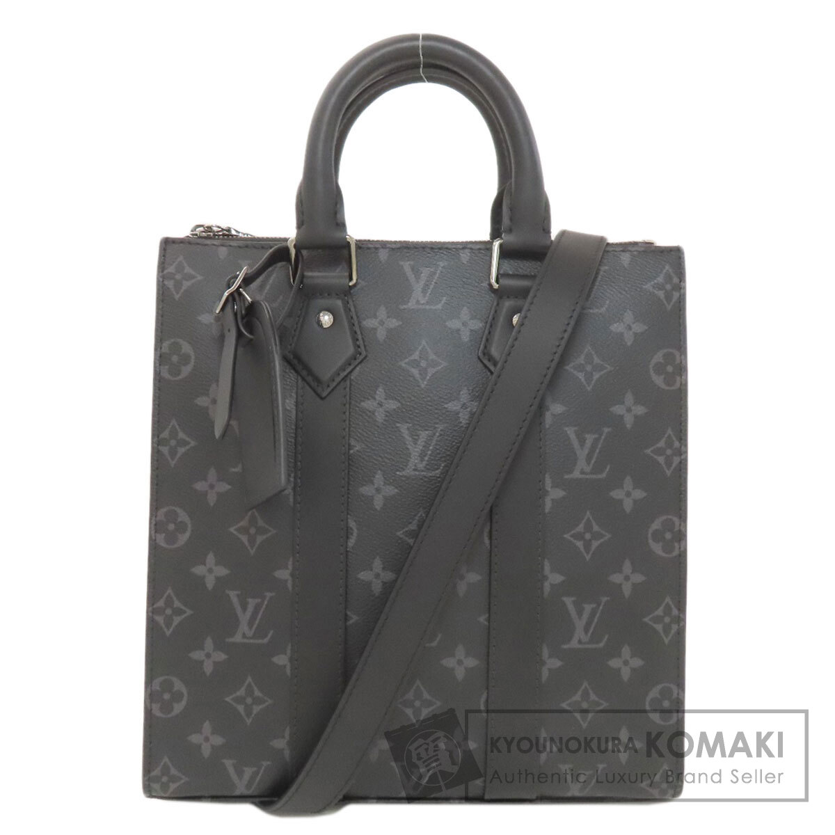 ルイヴィトン M46456 サックプラ・クロス ハンドバッグ モノグラムエクリプス メンズ 【中古】【LOUIS VUITTON】 167,750円