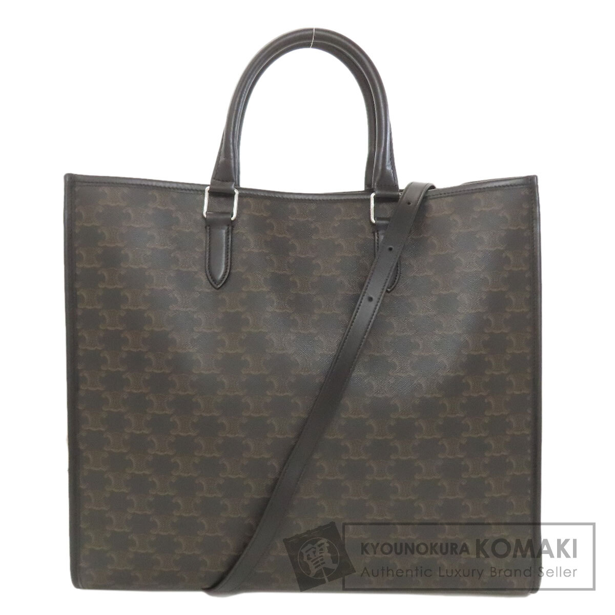 セリーヌ トリオンフ 2WAY ハンドバック PVC レディース 【中古】【CELINE】