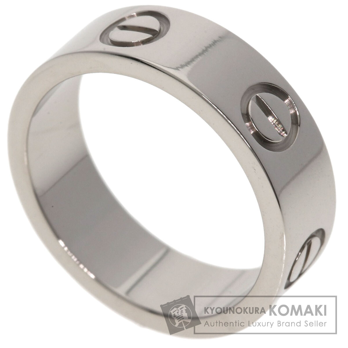 カルティエ ラブリング #49 リング・指輪 K18ホワイトゴールド レディース 【中古】【CARTIER】