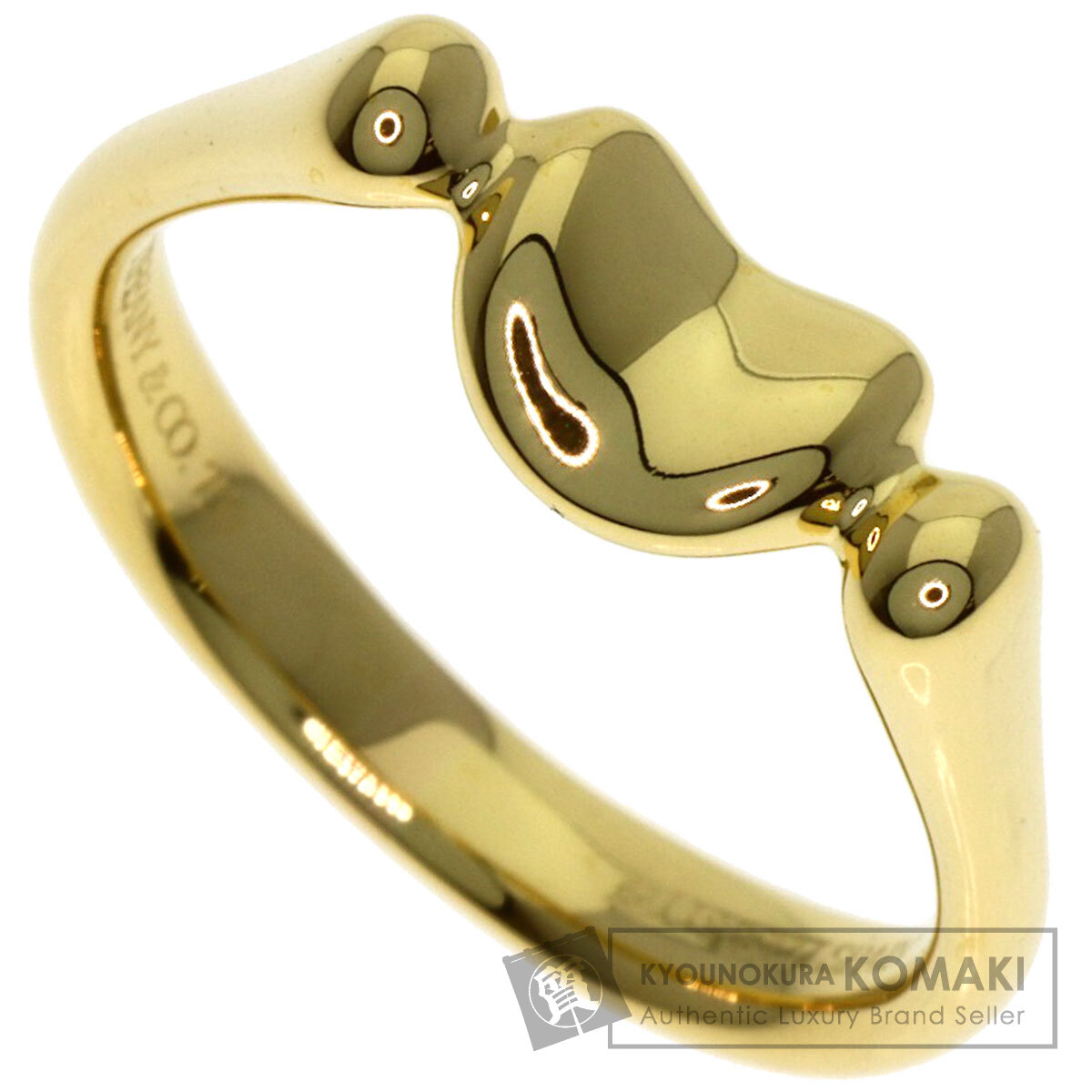 楽天市場】ティファニー Tiffany & Co. リング ビーン デザイン ミニ