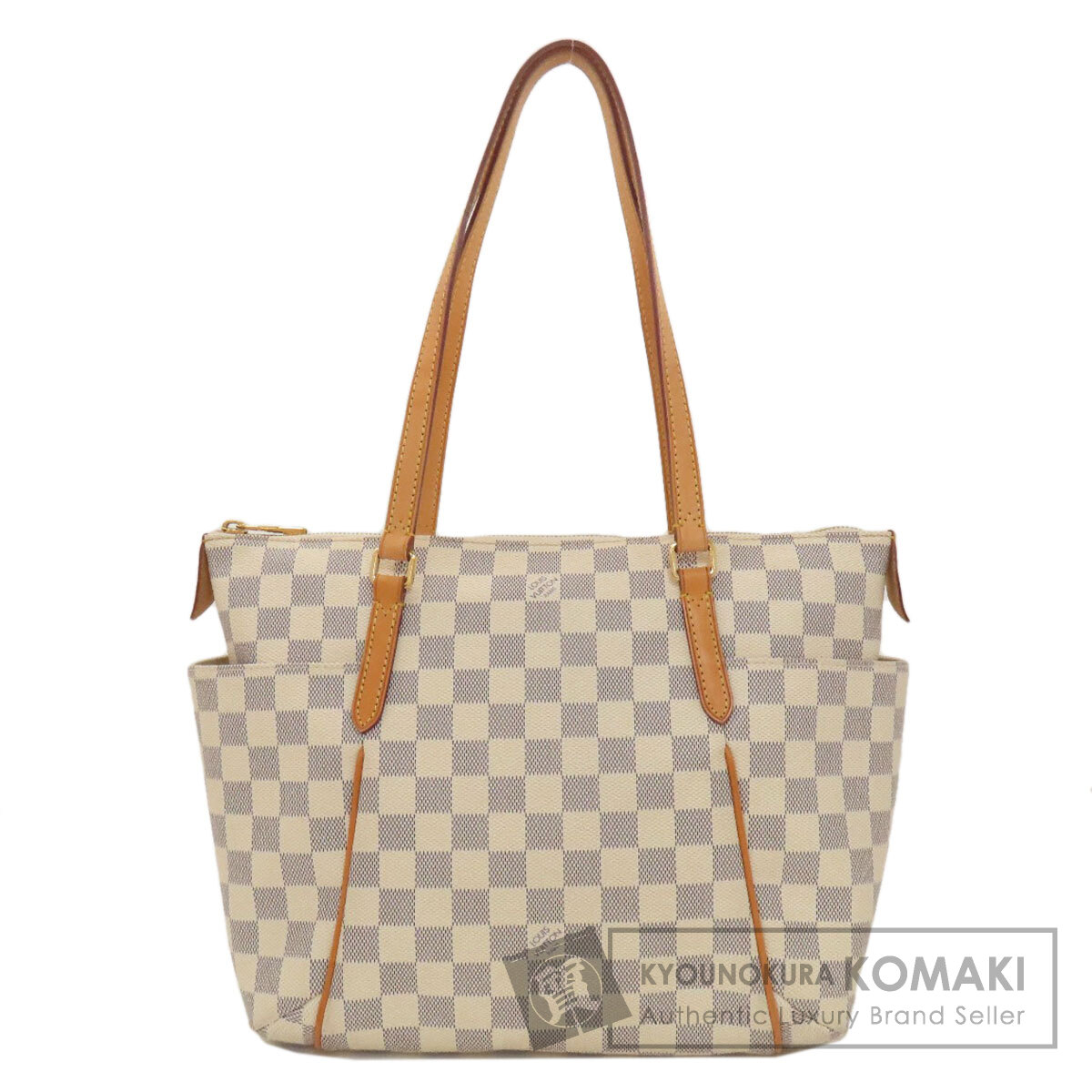 ルイヴィトン N51261 トータリーPM トートバッグ ダミエキャンバス レディース 【中古】【LOUIS VUITTON】