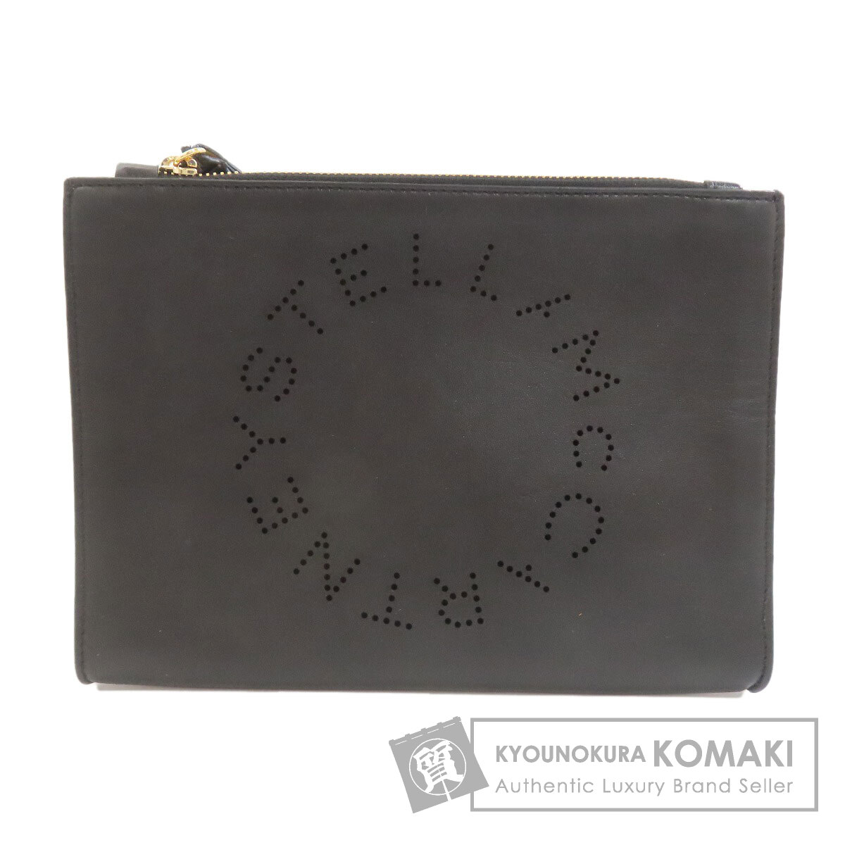 ステラマッカートニー ロゴ クラッチバッグ ポリエステル レディース 【中古】【Stella McCartney】