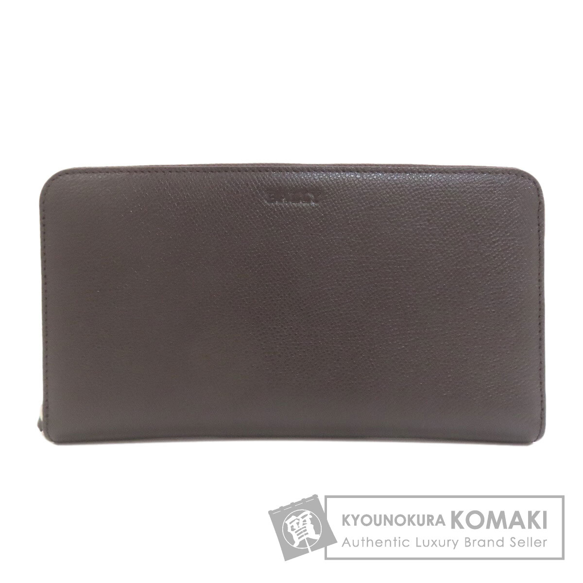 バリー ロゴタイプ 長札入れ（御釣り入れあり） なめし革 レディース 【中古】【BALLY】 財布・ケース-バッグ・小物・ブランド雑貨