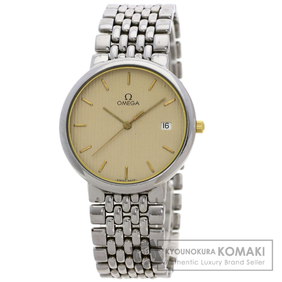 楽天市場】オメガ デヴィル/De Ville・クォーツ時計/SS/stainless