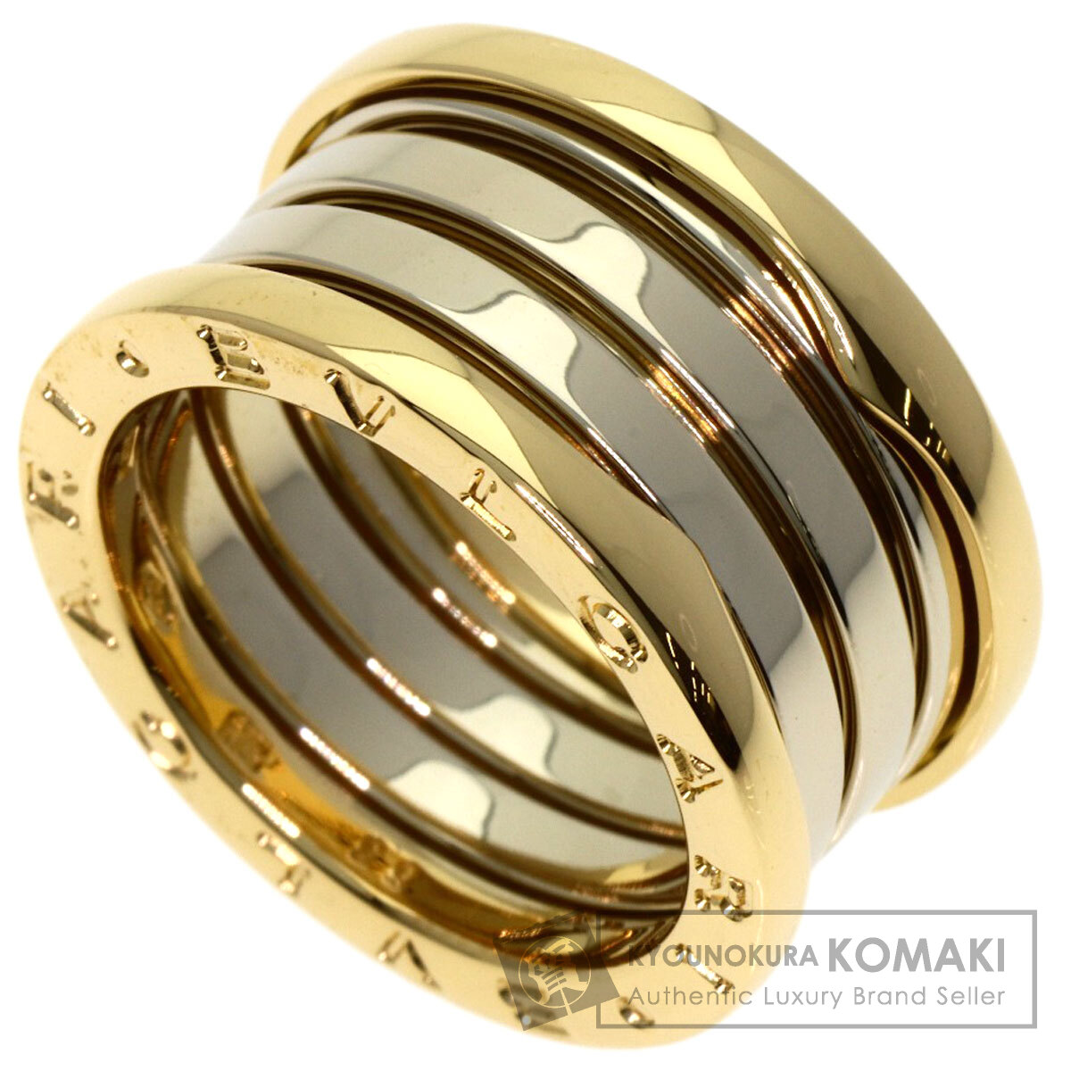 楽天市場】ブルガリ BVLGARI ビーゼロワン リング 指輪 5バンド L #53