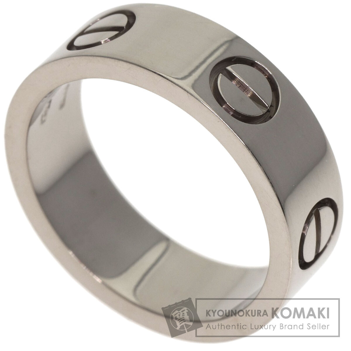 カルティエ ラブリング #49 リング・指輪 K18ホワイトゴールド レディース 【中古】【CARTIER】|ブランド京の蔵小牧【最安挑戦!】