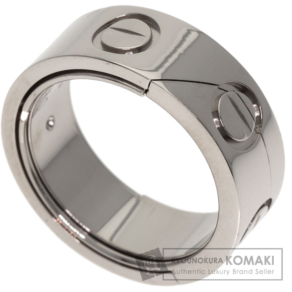 【サマーセール Specialcoupon対象商品 7/24~7/29 】カルティエ アストロ ラブリング #50 リング・指輪 K18ホワイトゴールド レディース 【中古】【CARTIER】|ブランド京の蔵小牧【最安挑戦!】