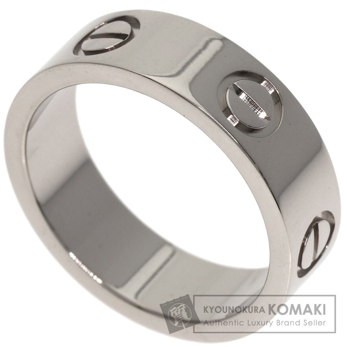 カルティエ ラブリング #50 リング・指輪 K18ホワイトゴールド レディース 【中古】【CARTIER】|ブランド京の蔵小牧【最安挑戦!】