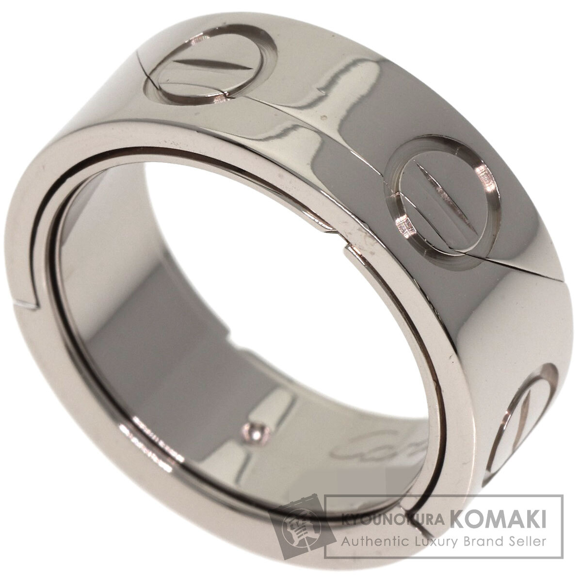 カルティエ アストロ ラブリング #48 リング・指輪 K18ホワイトゴールド レディース 【中古】【CARTIER】