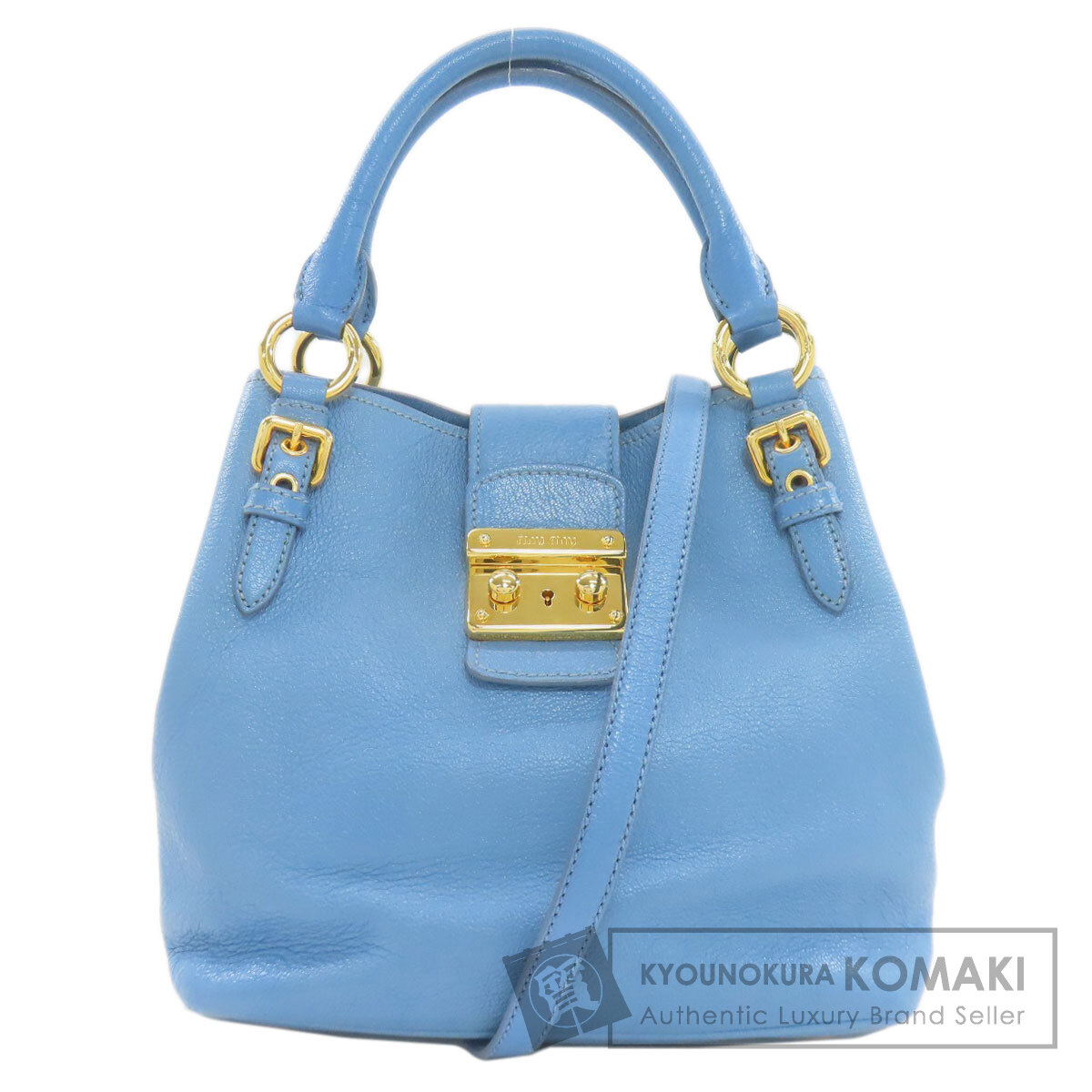 ミュウミュウ 2WAY ハンドバッグ レザー レディース 【中古】【MIUMIU】 38,968円