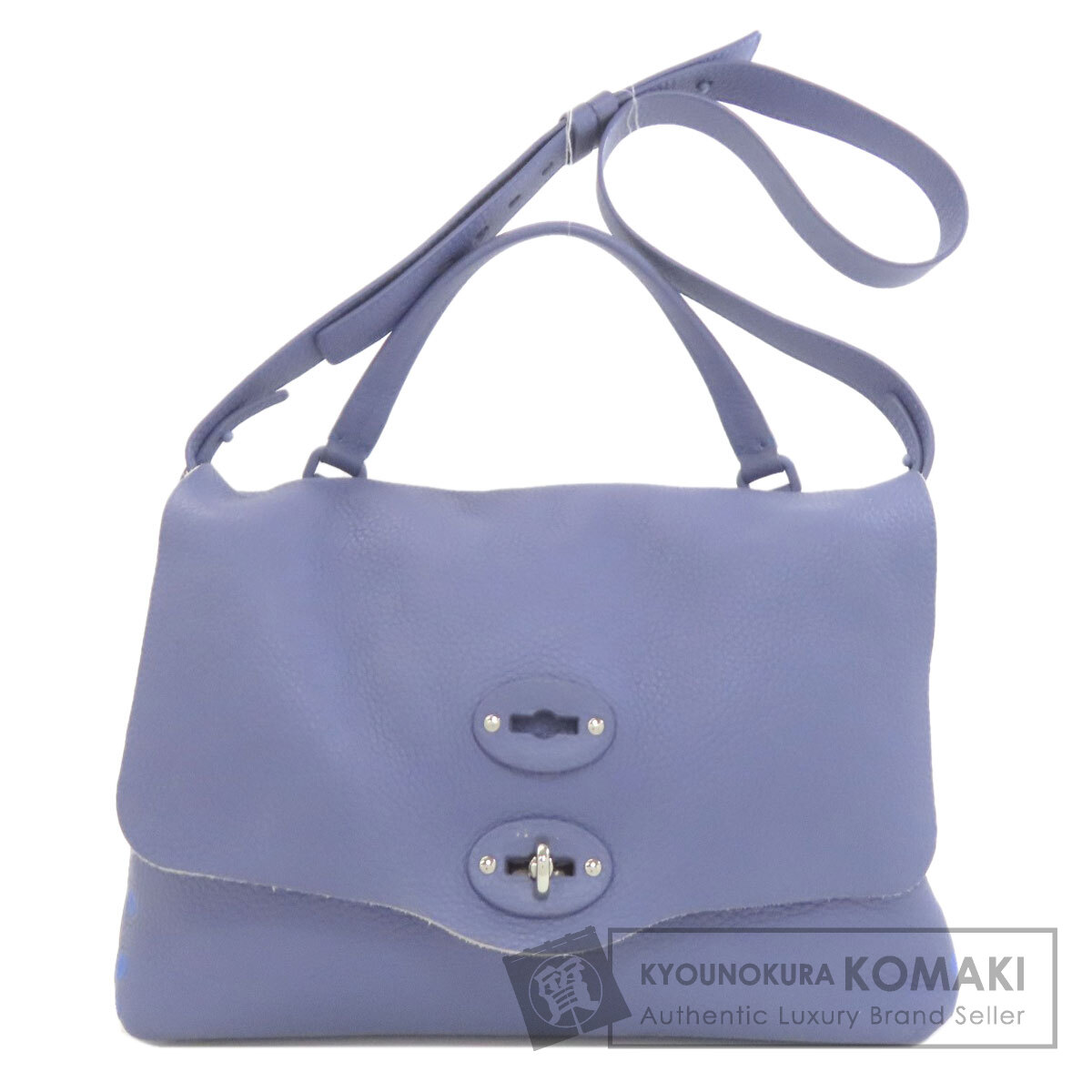 ザネラート ポスティーナ 2WAY ハンドバック なめし革 レディース 【中古】【ZANELLATO】