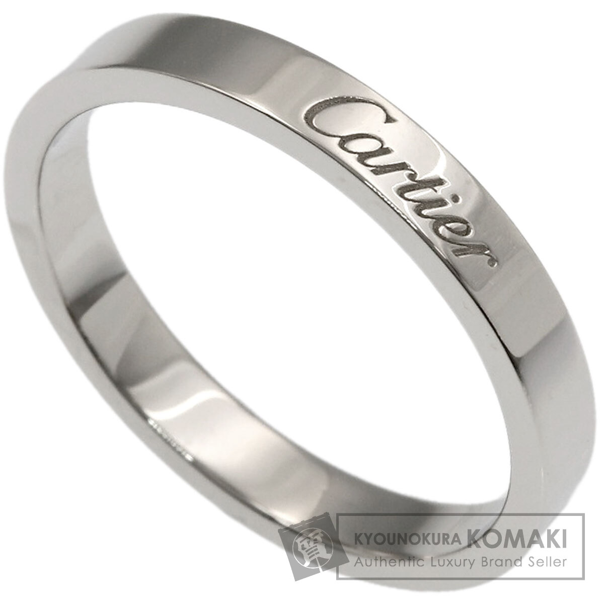 カルティエ エングレー ブド #57 リング・指輪 プラチナPT950 レディース 【中古】【CARTIER】