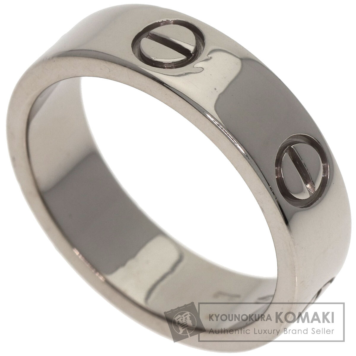 カルティエ ラブリング #56 リング・指輪 K18ホワイトゴールド レディース 【中古】【CARTIER】 136,290円