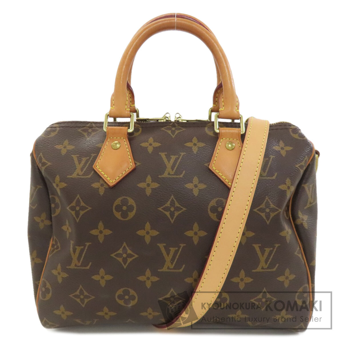ルイヴィトン M41113 スピーディ・バンドリエール 25 ハンドバッグ モノグラムキャンバス レディース 【中古】【LOUIS VUITTON】