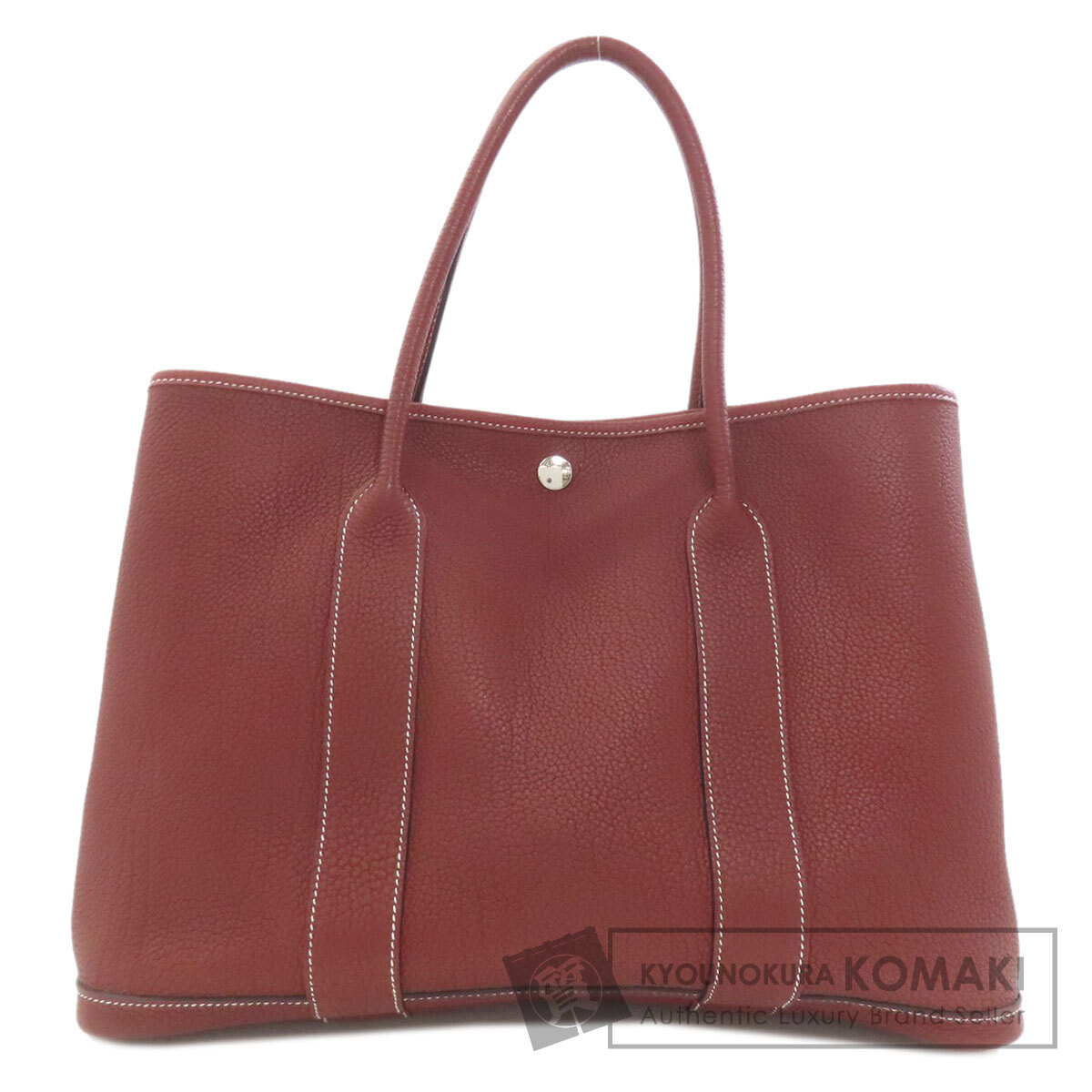 エルメス ガーデンパーティPM シルバー金具 トートバッグ ネゴンダ レディース 【中古】【HERMES】