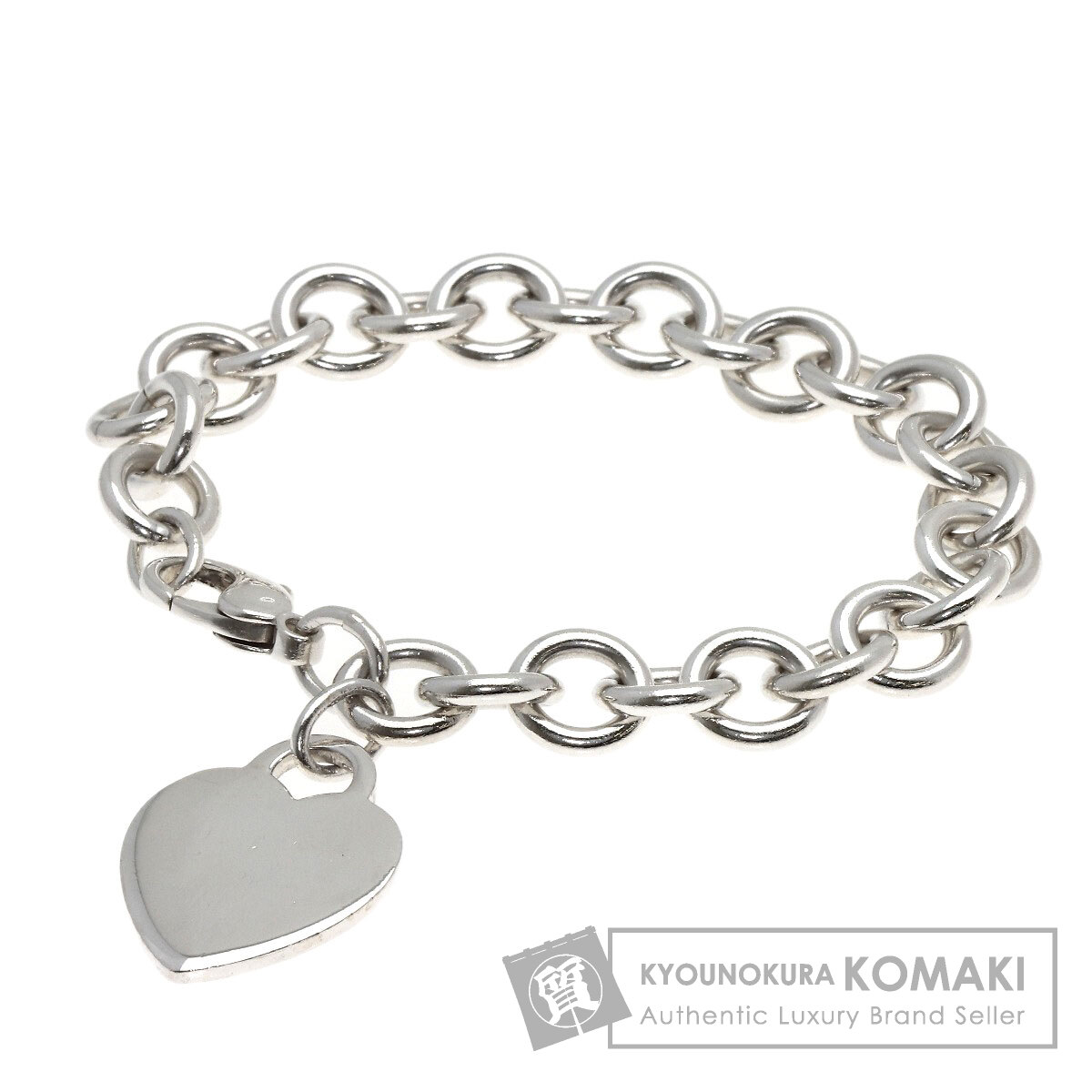 ティファニー ハートタグ ブレスレット シルバー レディース 【中古】【TIFFANY&Co.】