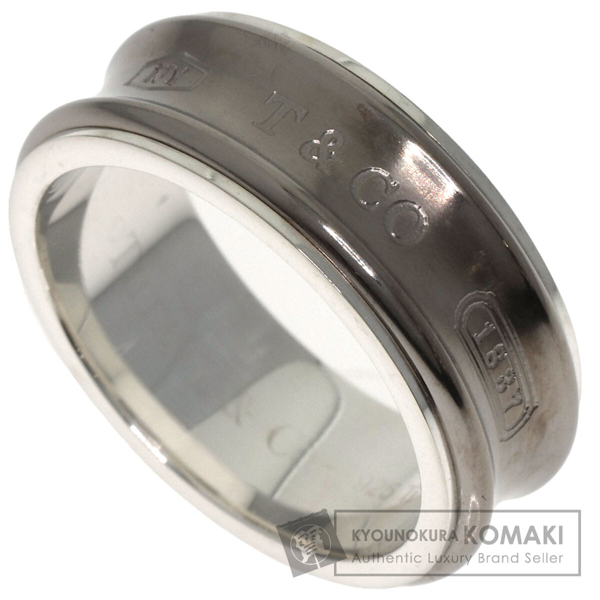 楽天市場】ティファニー リング チタン シルバー 1837 メンズ 25