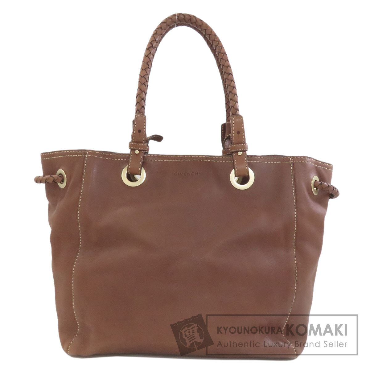 ジバンシー ロゴ トートバッグ レザー レディース 【中古】【GIVENCHY】