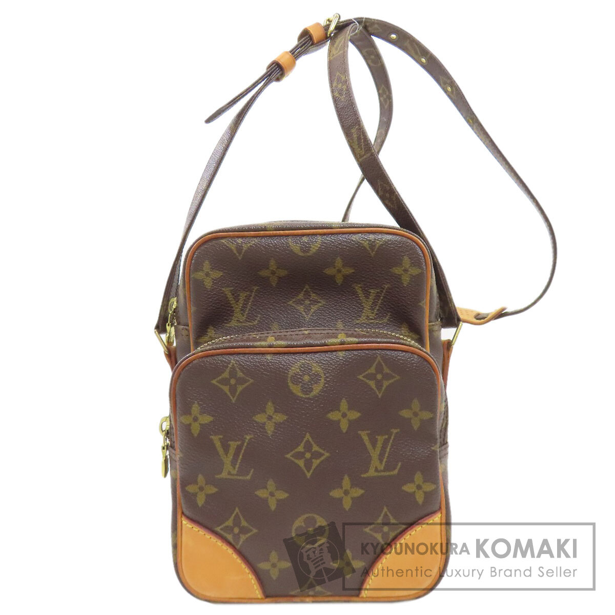 ルイヴィトン M45236 アマゾン ショルダーバッグ モノグラム帆布 レディース 【中古】【LOUIS VUITTON】