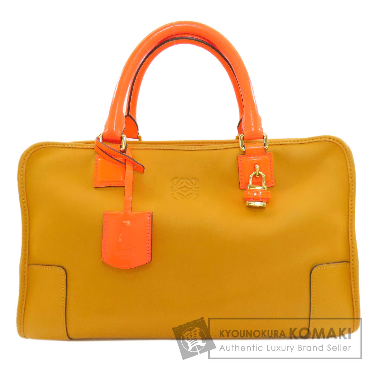 ロエベ アマソナ ハンドバッグ カーフ レディース 【中古】【LOEWE】