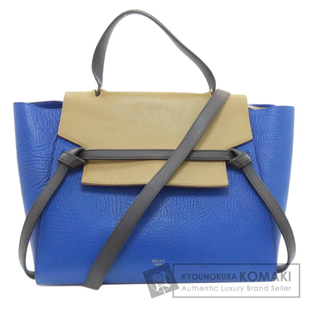 セリーヌ ベルトバッグ 2WAY ハンドバッグ カーフ レディース 【中古】【CELINE】|ブランド京の蔵小牧【最安挑戦!】