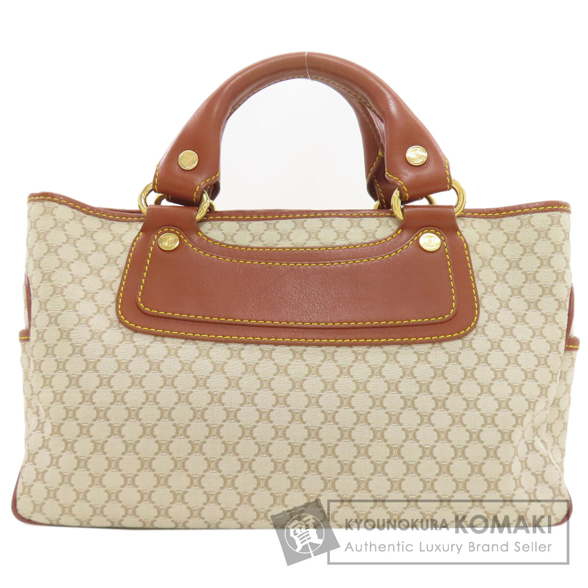 セリーヌ CELINE ハンドバッグ ブギーバッグ レッド系 アイボリー