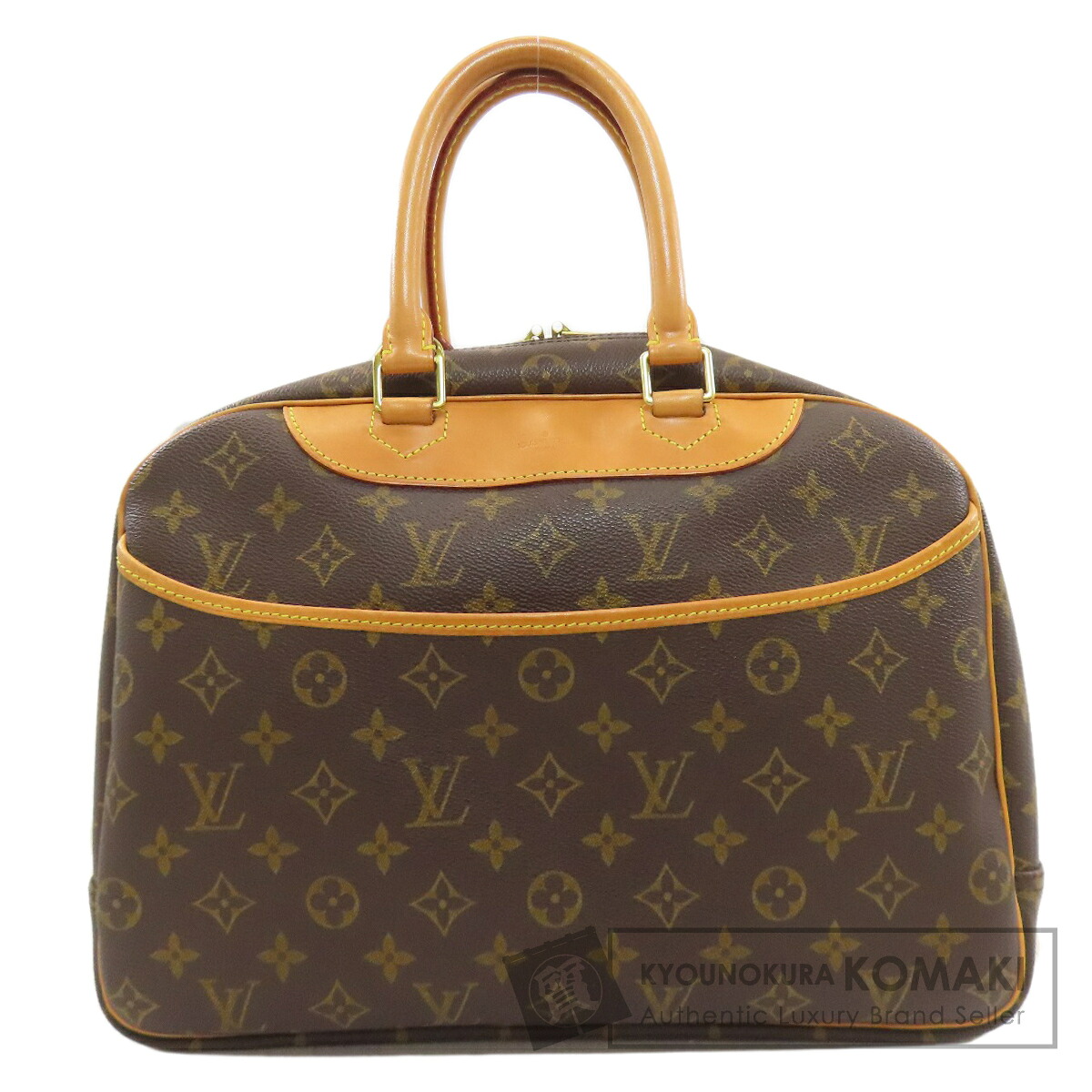 ルイヴィトン M47270 ドーヴィル ハンドバッグ モノグラムキャンバス レディース 【中古】【LOUIS VUITTON】