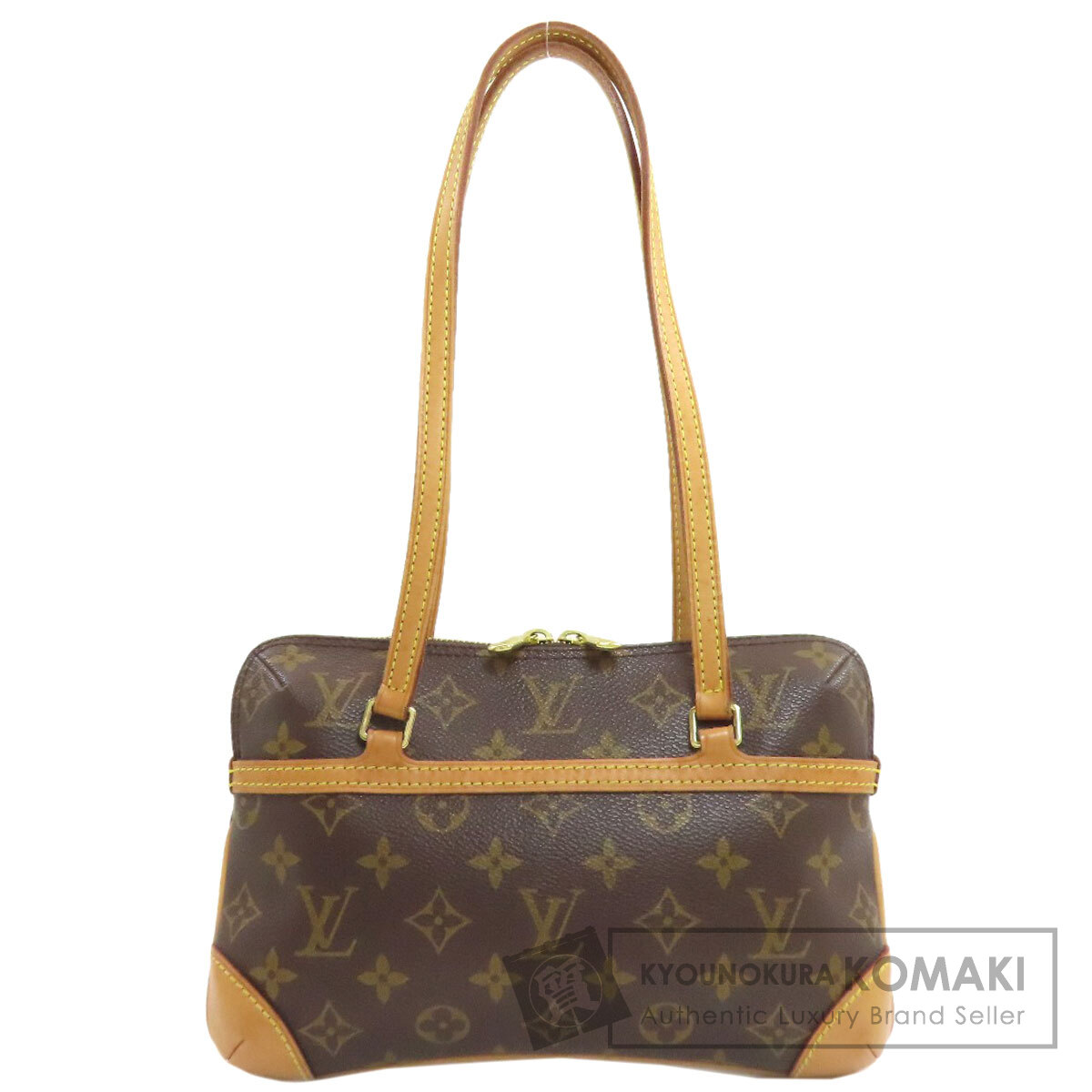 ルイヴィトン M51143 ミニ・クーサン ハンドバッグ モノグラムキャンバス レディース 【中古】【LOUIS VUITTON】