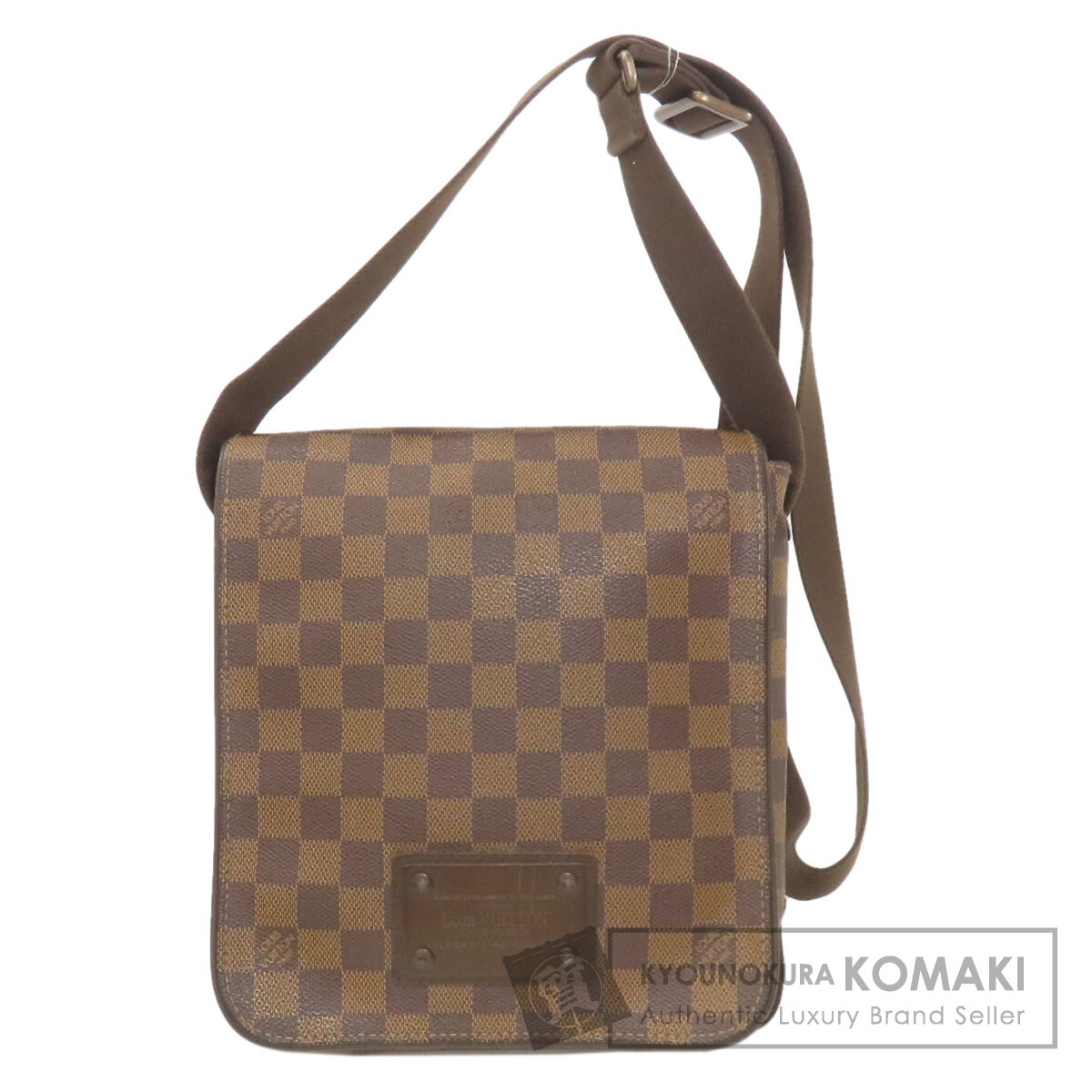 ルイヴィトン N51210 ブルックリンPM ショルダーバッグ ダミエキャンバス レディース 【中古】【LOUIS VUITTON】