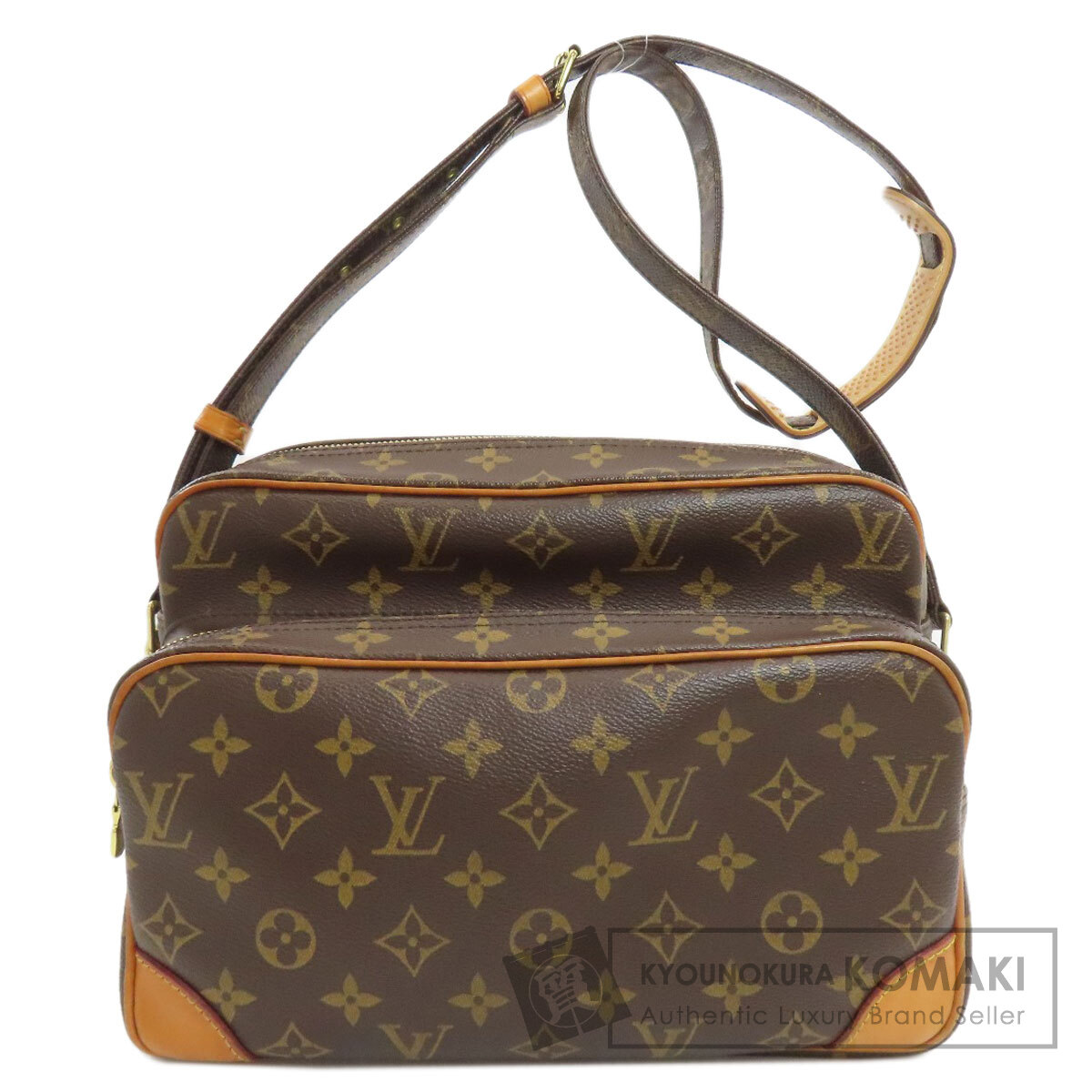 ルイヴィトン M45244 ナイル ショルダーバッグ モノグラム帆布 レディース 【中古】【LOUIS VUITTON】