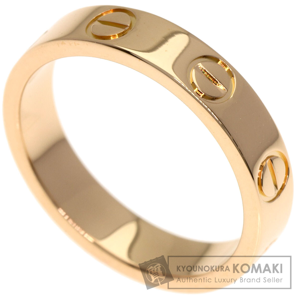 カルティエ ミニラブリング #47 リング・指輪 K18ピンクゴールド レディース 【中古】【CARTIER】