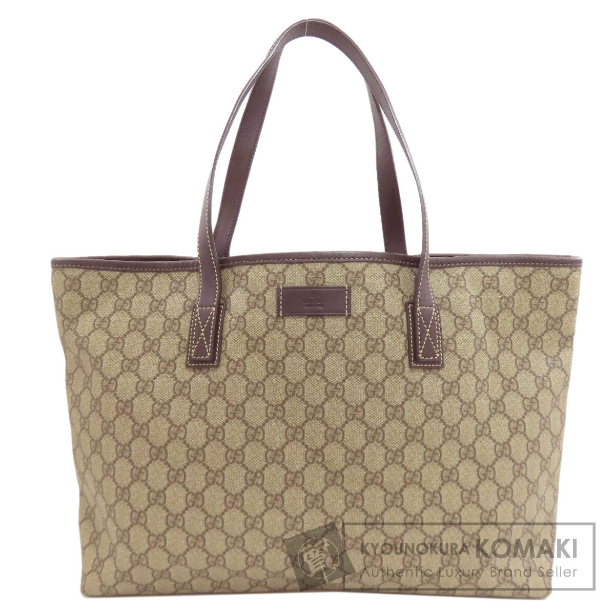 グッチ 211137 GGスプリーム トートバッグ PVC レディース 【中古】【GUCCI】