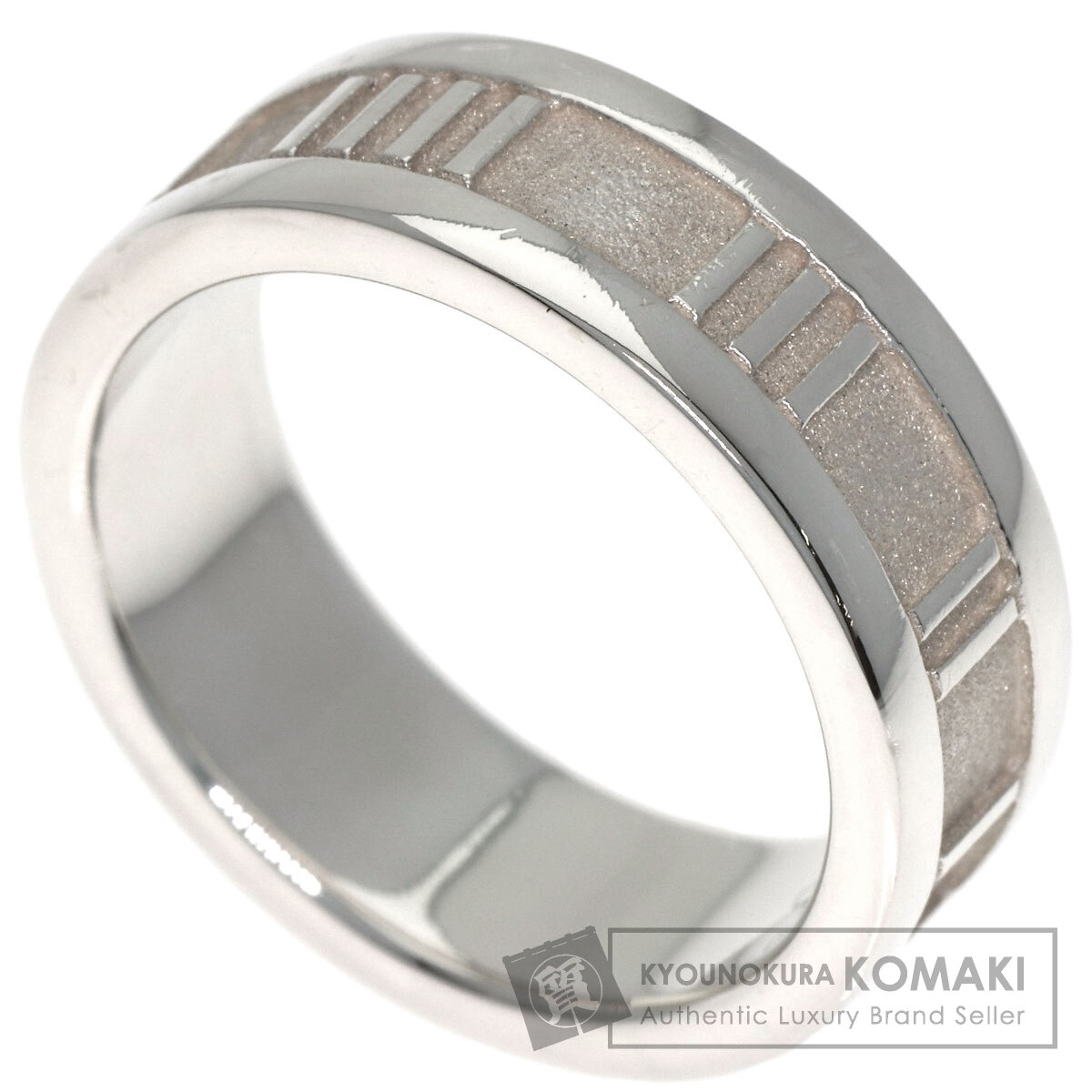 楽天市場】ティファニー アトラス ワイド リング・指輪 シルバー