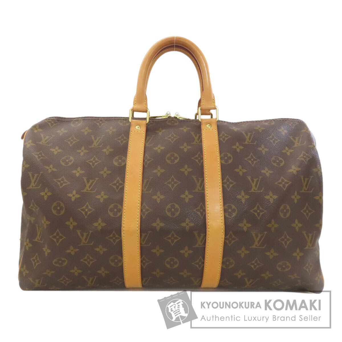 ルイヴィトン M41428 キーポル45 ボストンバッグ モノグラム帆布 レディース 【中古】【LOUIS VUITTON】
