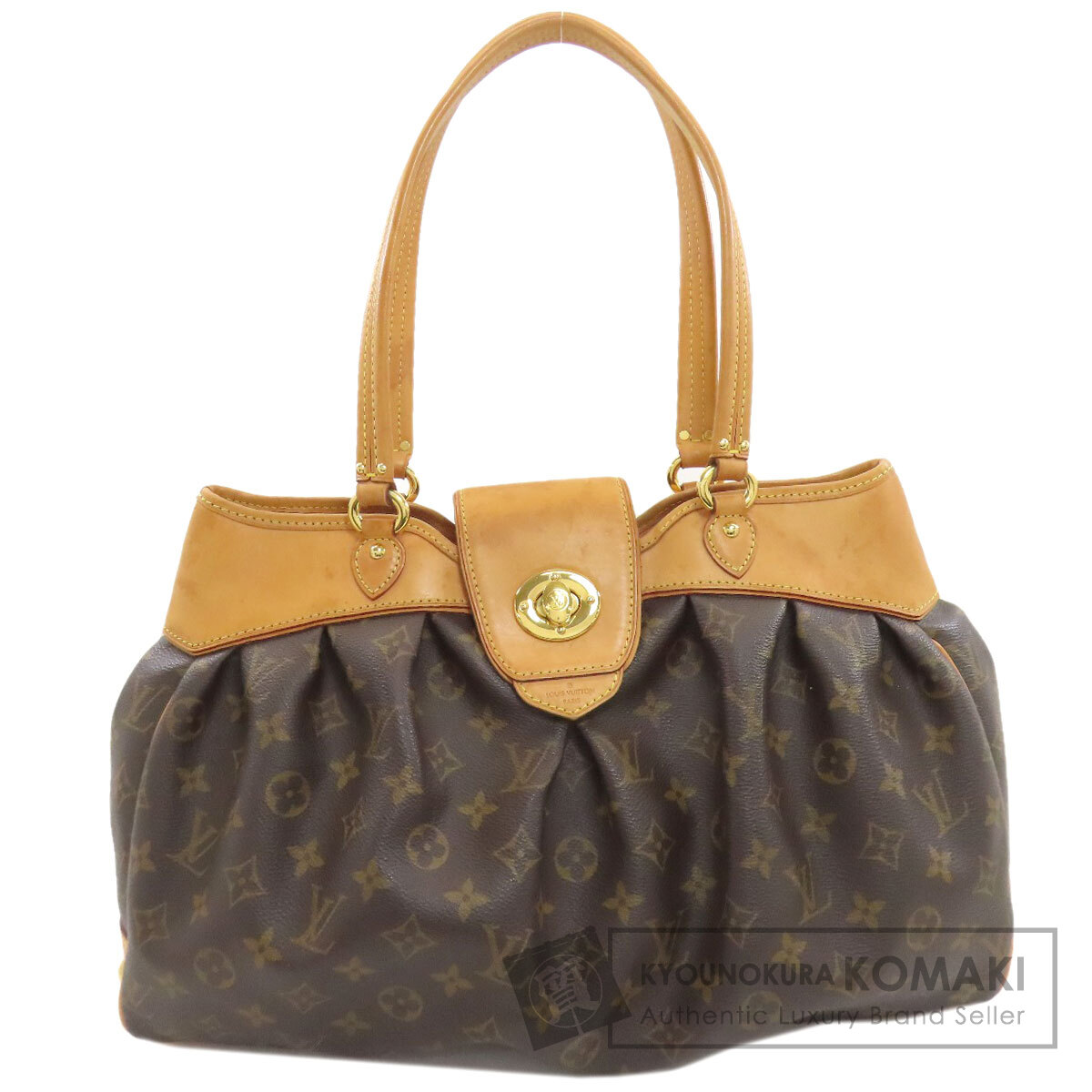 ルイヴィトン M45714 ボエシMM トートバッグ モノグラム帆布 レディース 【中古】【LOUIS VUITTON】