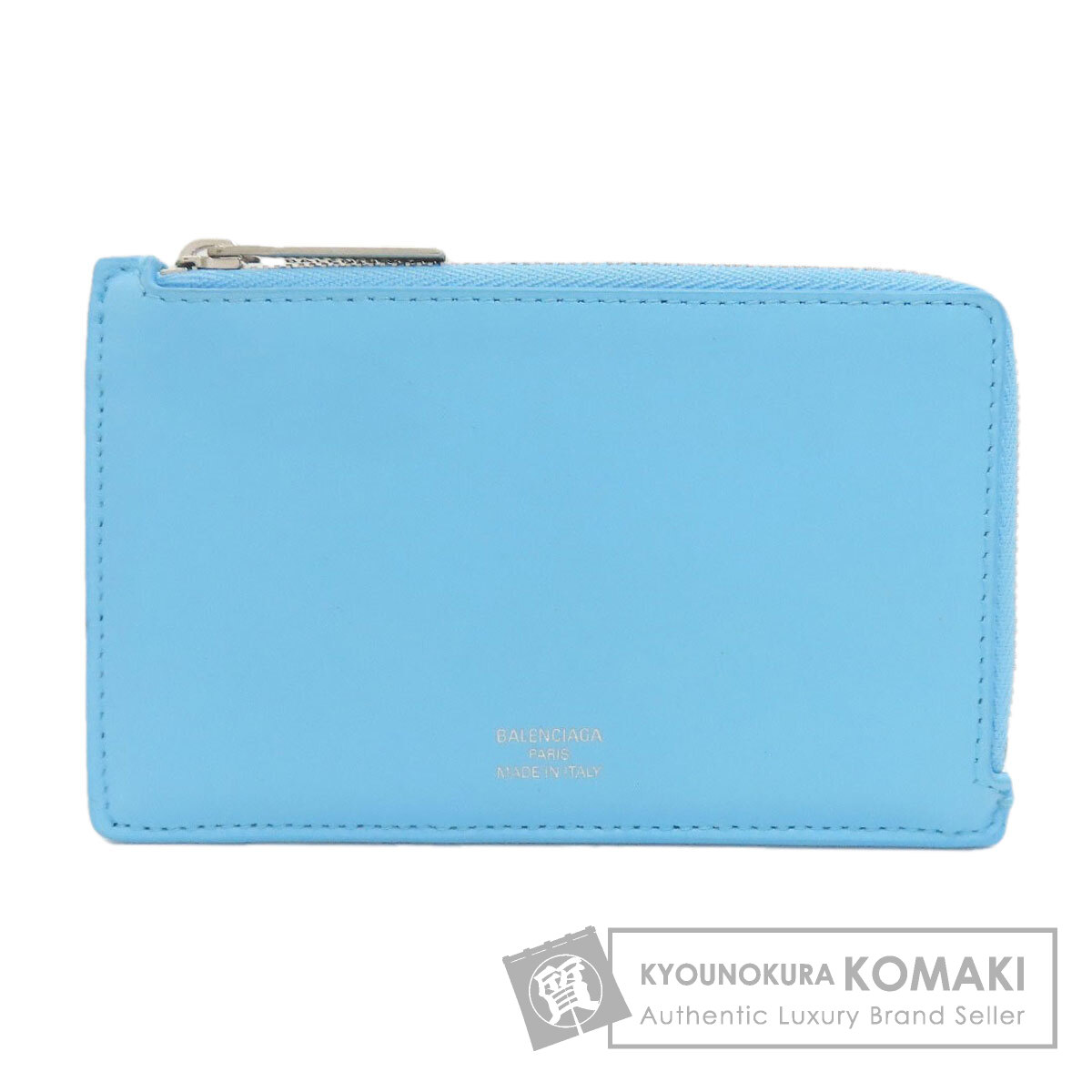 バレンシアガ 736734 L字フラグメントケース コインケース カードケース カーフ レディース 【中古】【BALENCIAGA】