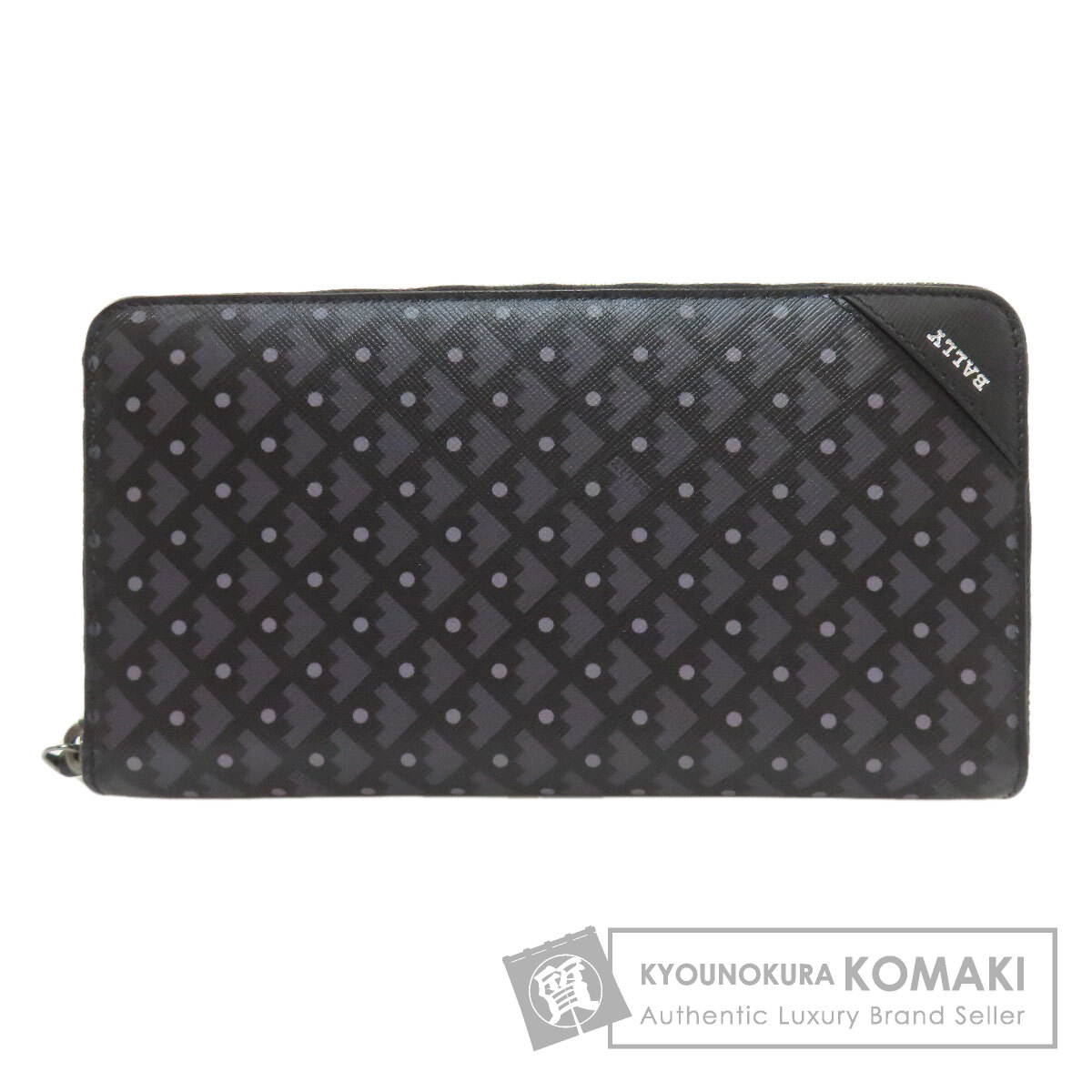 バリー 総柄 長財布（小銭入れあり） PVC レディース 【中古】【BALLY】