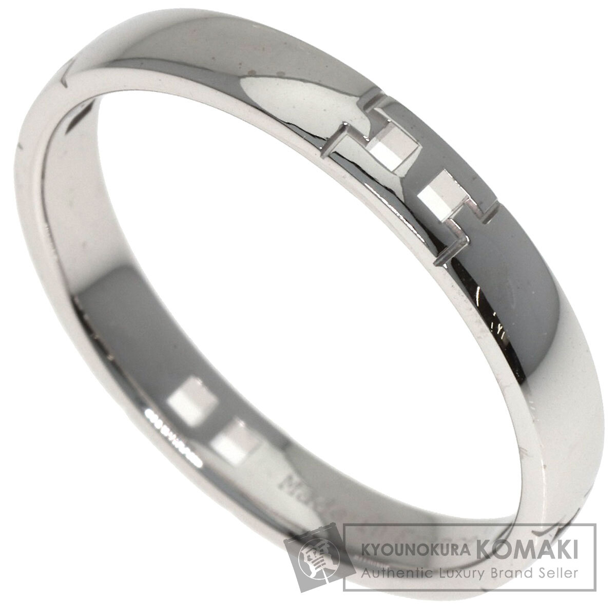 エルメス ヘラクレス #62 リング・指輪 K18ホワイトゴールド レディース 【中古】【HERMES】