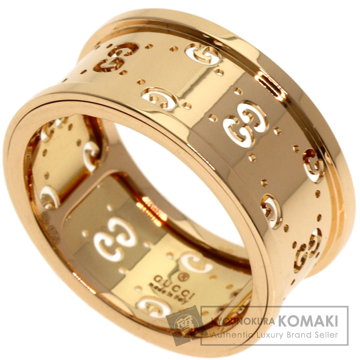 グッチ アイコン トワール #16 リング・指輪 K18ピンクゴールド レディース 【中古】【GUCCI】