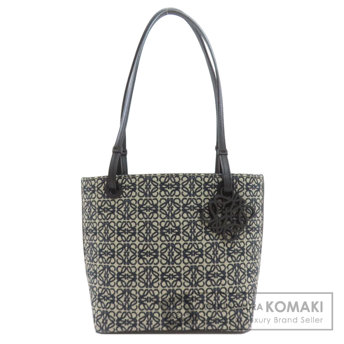 ロエベ アナ瓦 トートバッグ 帆布/なめし革 レディース 【中古】【LOEWE】