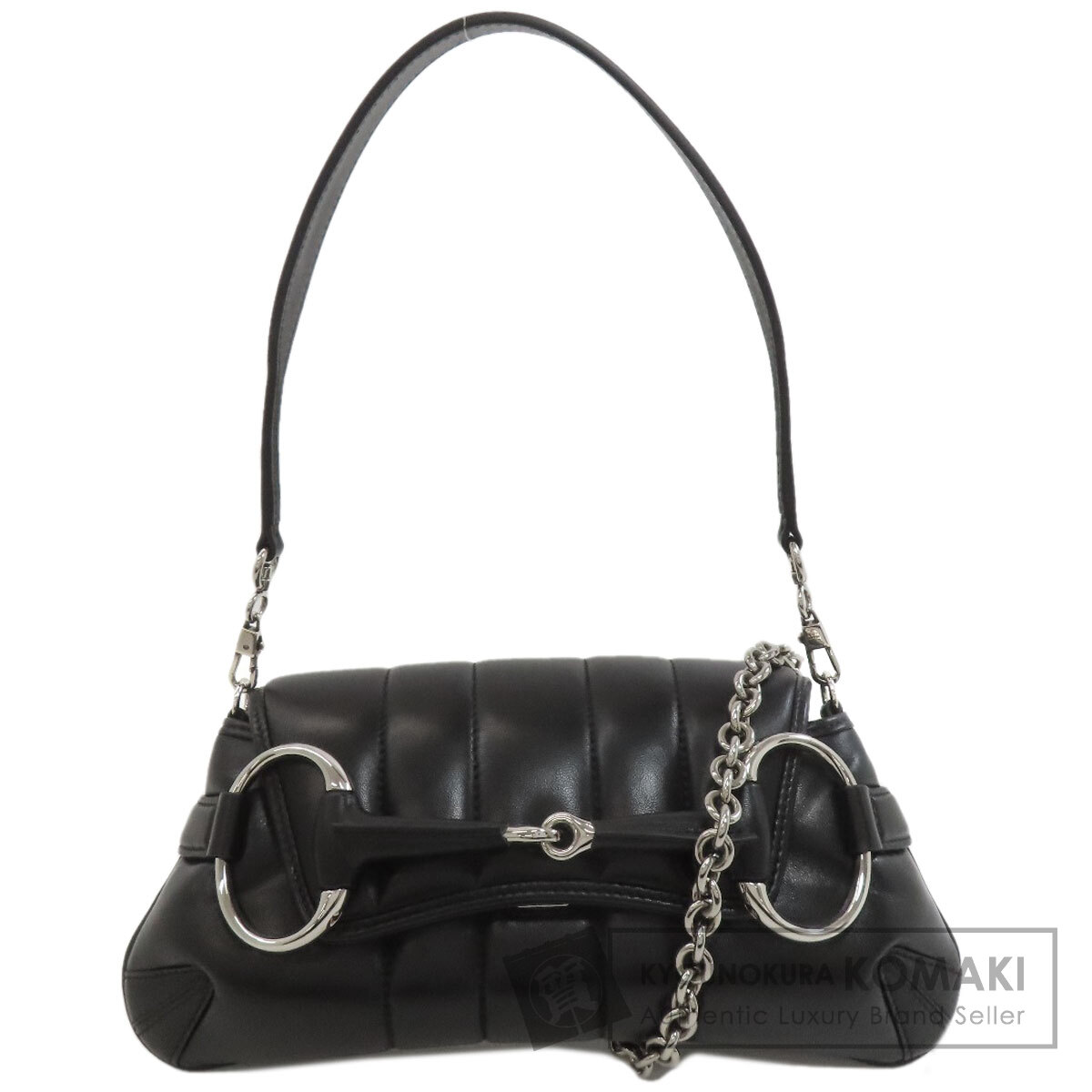 グッチ 764339 導管ビット スモール ハンドバック 子ウシ レディース 【中古】【GUCCI】