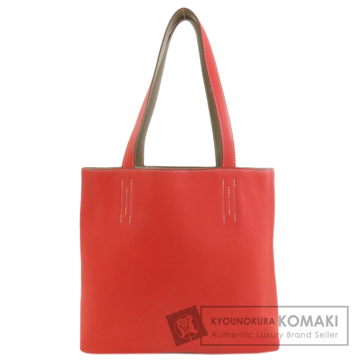 エルメス ドゥブルセンス トートバッグ トリヨン レディース 【中古】【HERMES】