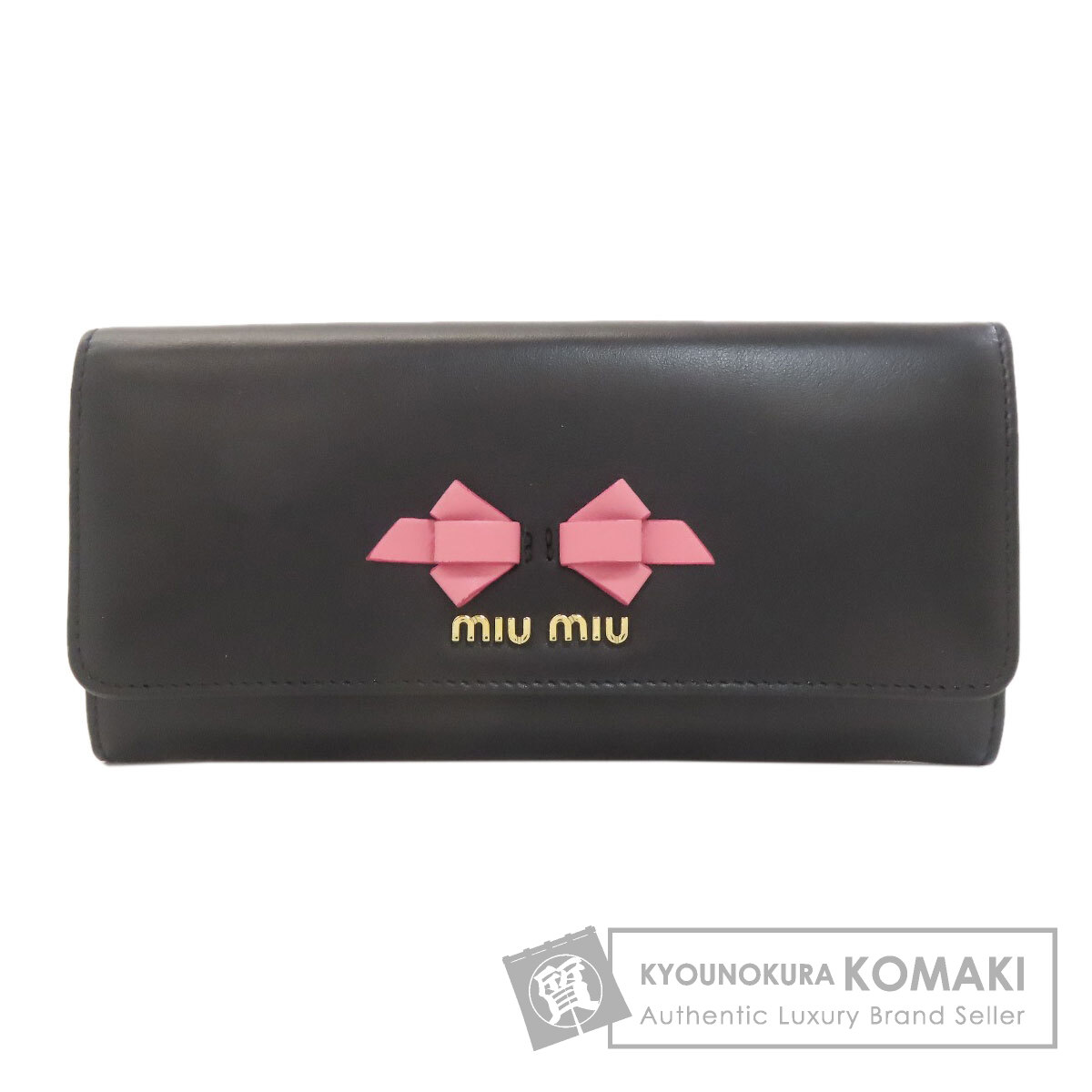 楽天市場】miumiu(ミュウミュウ) マテラッセ ビジュー 長財布 ピンク