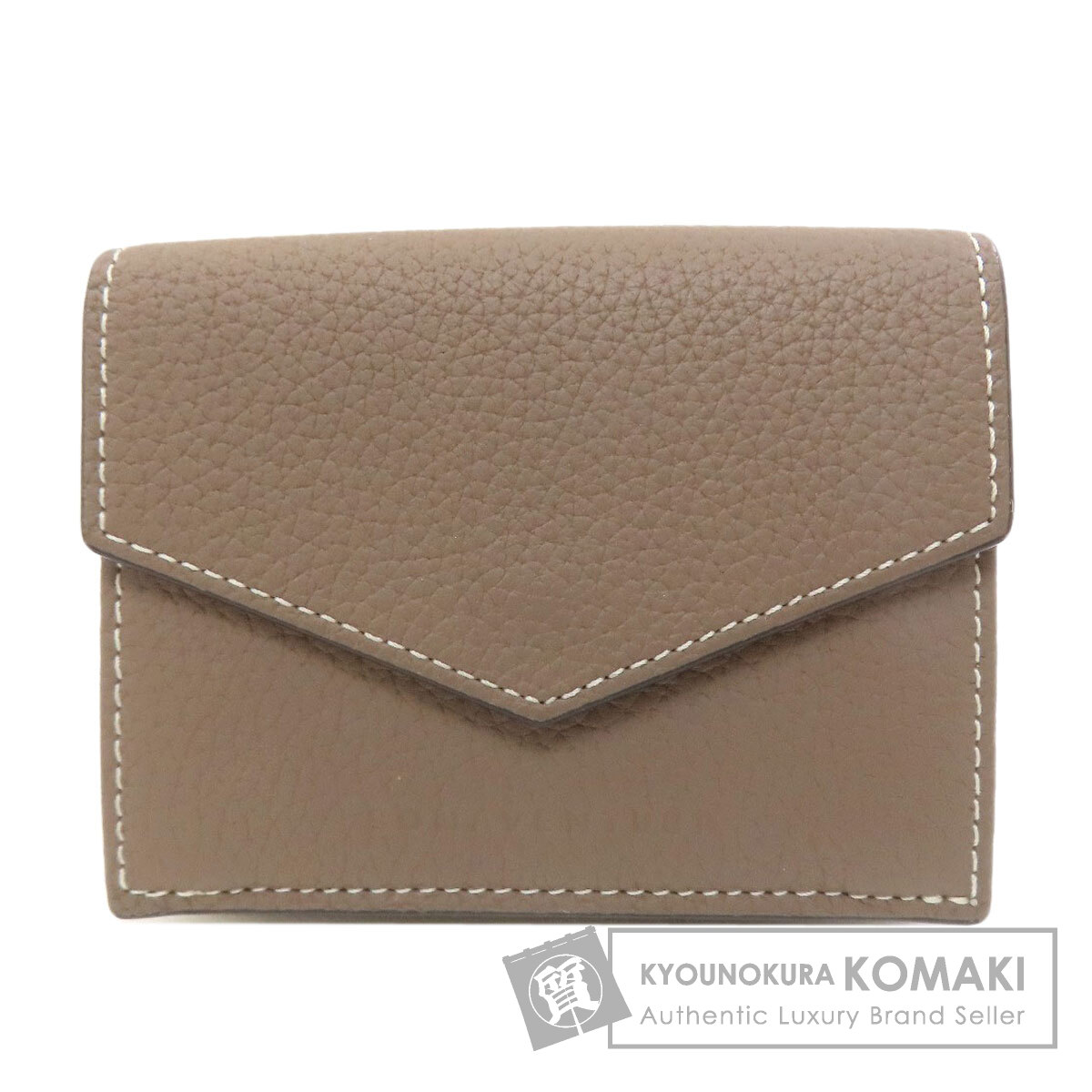 セレクトバッグ ボナベンチュラ コンパクトウォレット 三つ折り財布 二つ折り財布（小銭入れあり） レザー レディース 【中古】【SELECT BAG】