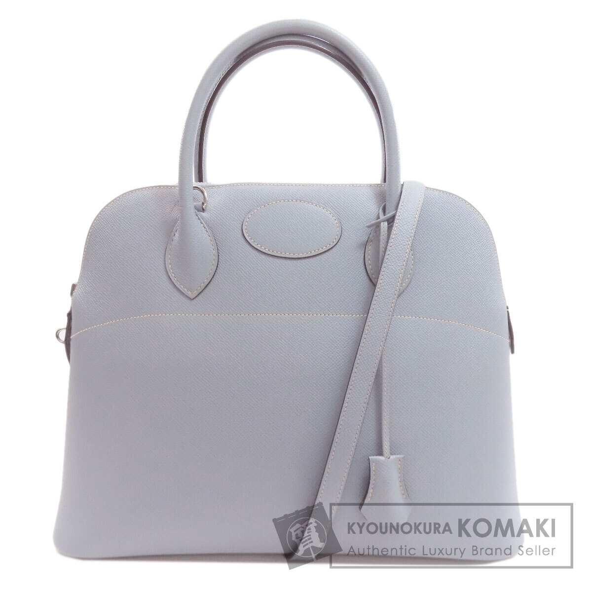 エルメス ボリード37 シルバー金具 ハンドバッグ エプソン レディース 【中古】【HERMES】