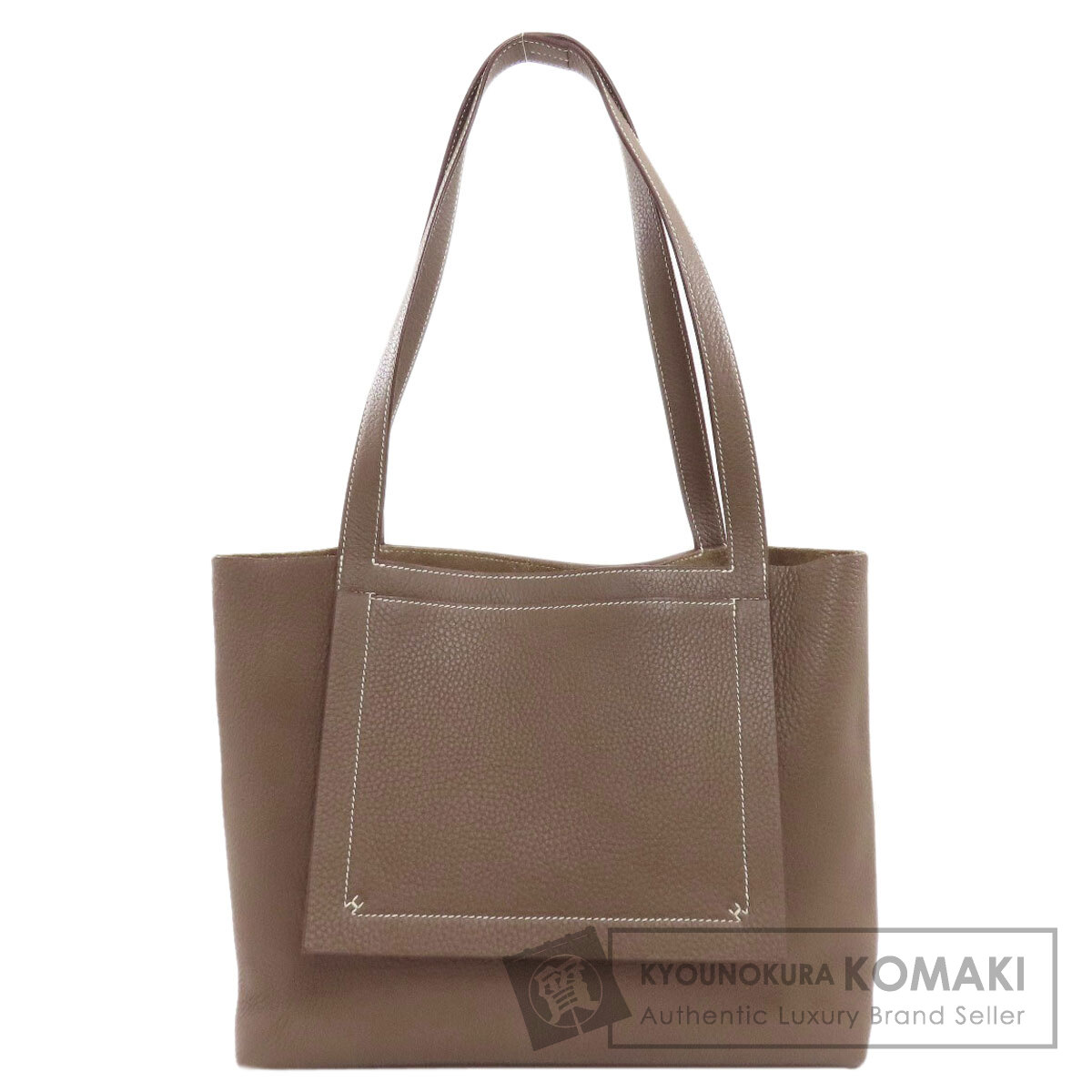 【サマーセール Specialcoupon対象商品 7/24～7/29 】エルメス カバセリエ31 エトープ トートバッグ トリヨン レディース 【中古】【HERMES】｜ブランド京の蔵小牧【最安挑戦！】